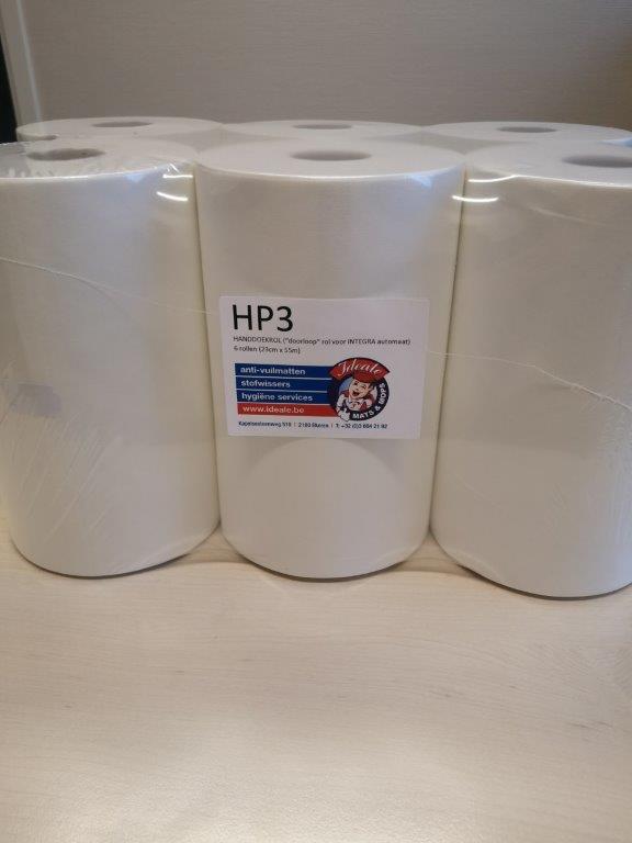 wipetex handdoekrol stevig en scheurt niet, net zoals een katoenen rolhanddoek